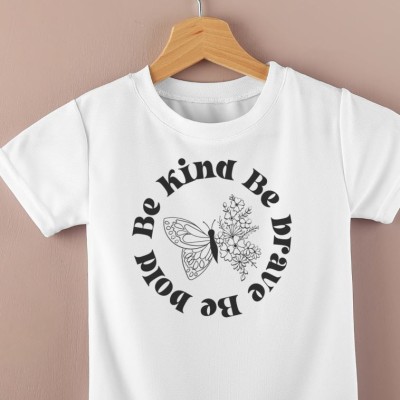 Unisex Oversize 24/1 Penye DTF Baskılı Tişört - DTF67