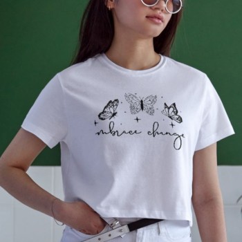 Unisex Oversize 24/1 Penye DTF Baskılı Tişört - DTF68
