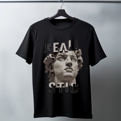 Unisex Oversize 24/1 Penye DTF Baskılı Tişört - DTF70