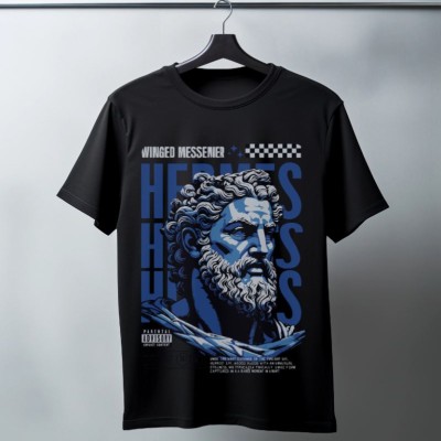 Unisex Oversize 24/1 Penye DTF Baskılı Tişört - DTF73