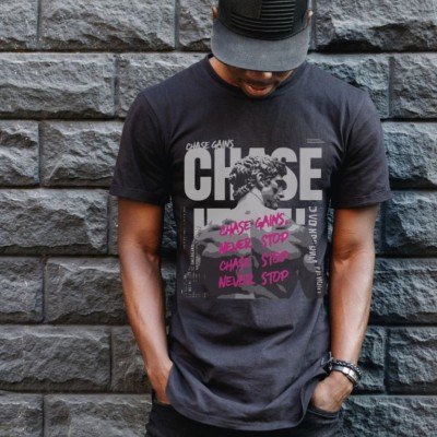 Unisex Oversize 24/1 Penye DTF Baskılı Tişört - DTF89