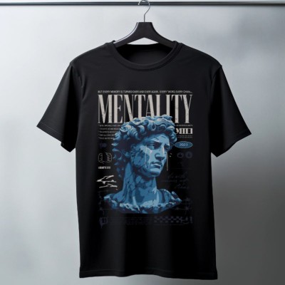 Unisex Oversize 24/1 Penye DTF Baskılı Tişört - DTF96