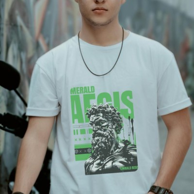 Unisex Oversize 24/1 Penye DTF Baskılı Tişört - DTF99