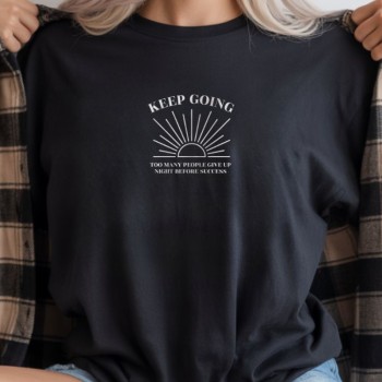 Unisex Oversize 24/1  Süprem Kumaş Penye Baskılı Tişört Pamuklu Ribanalı Bisiklet Yaka Kısa Kollu