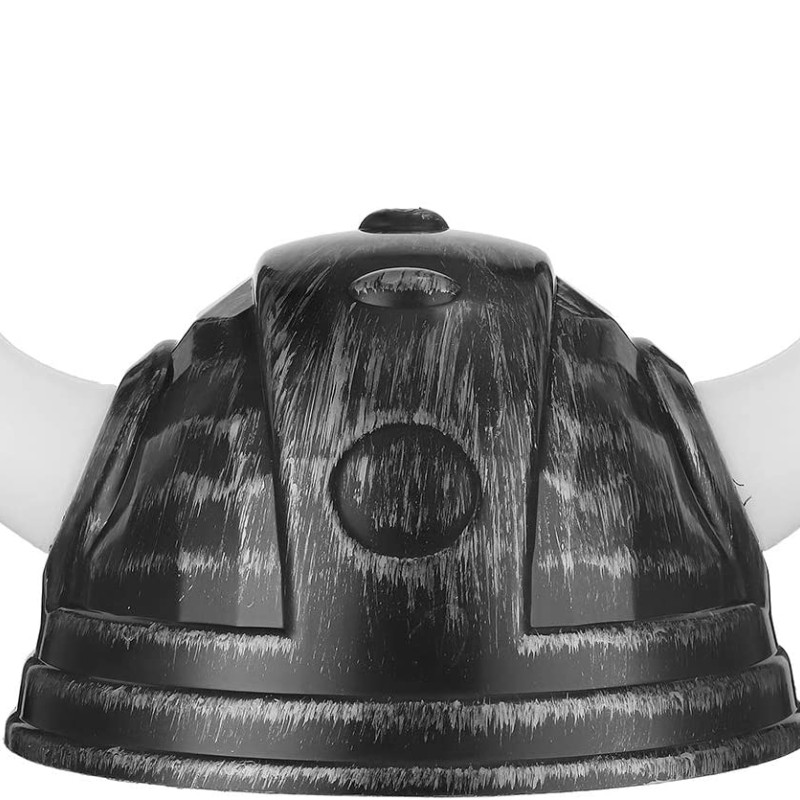 Viking Asteriks Başlığı Gümüş Renk