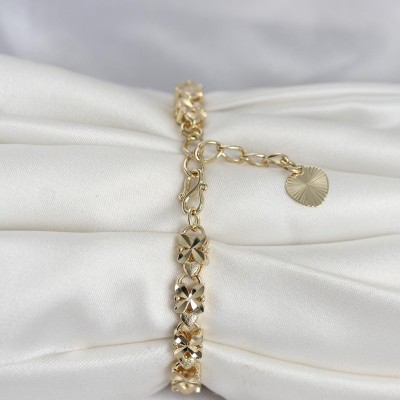 Xuping Kelebek Model Gold Renk Kadın Bileklik
