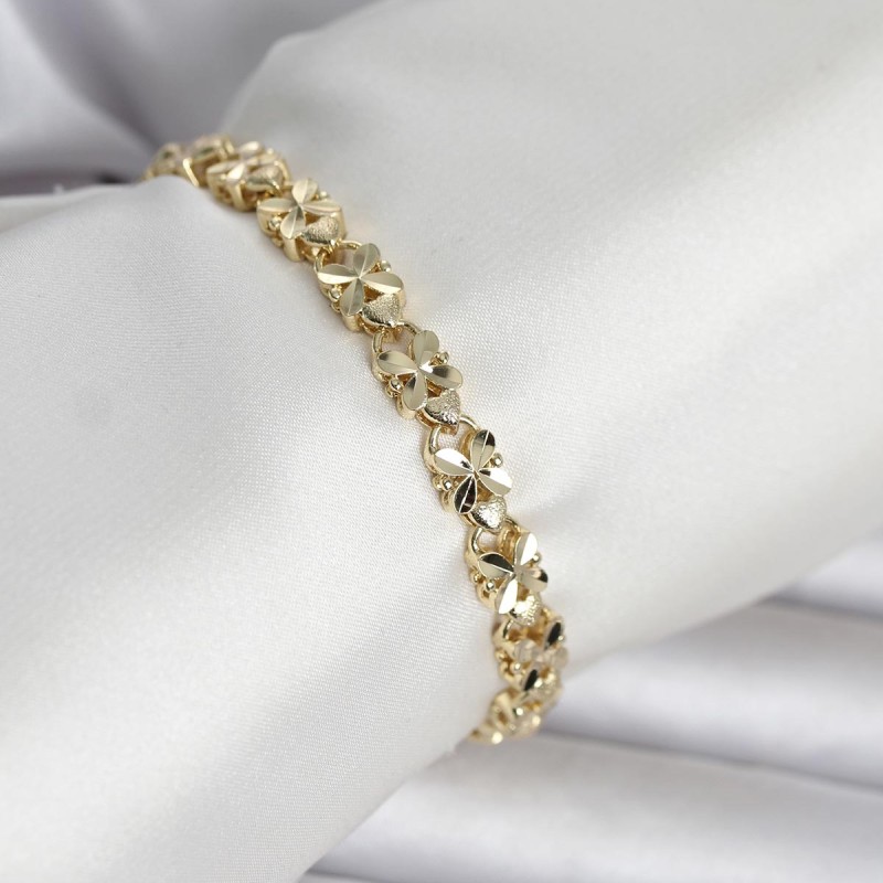 Xuping Kelebek Model Gold Renk Kadın Bileklik